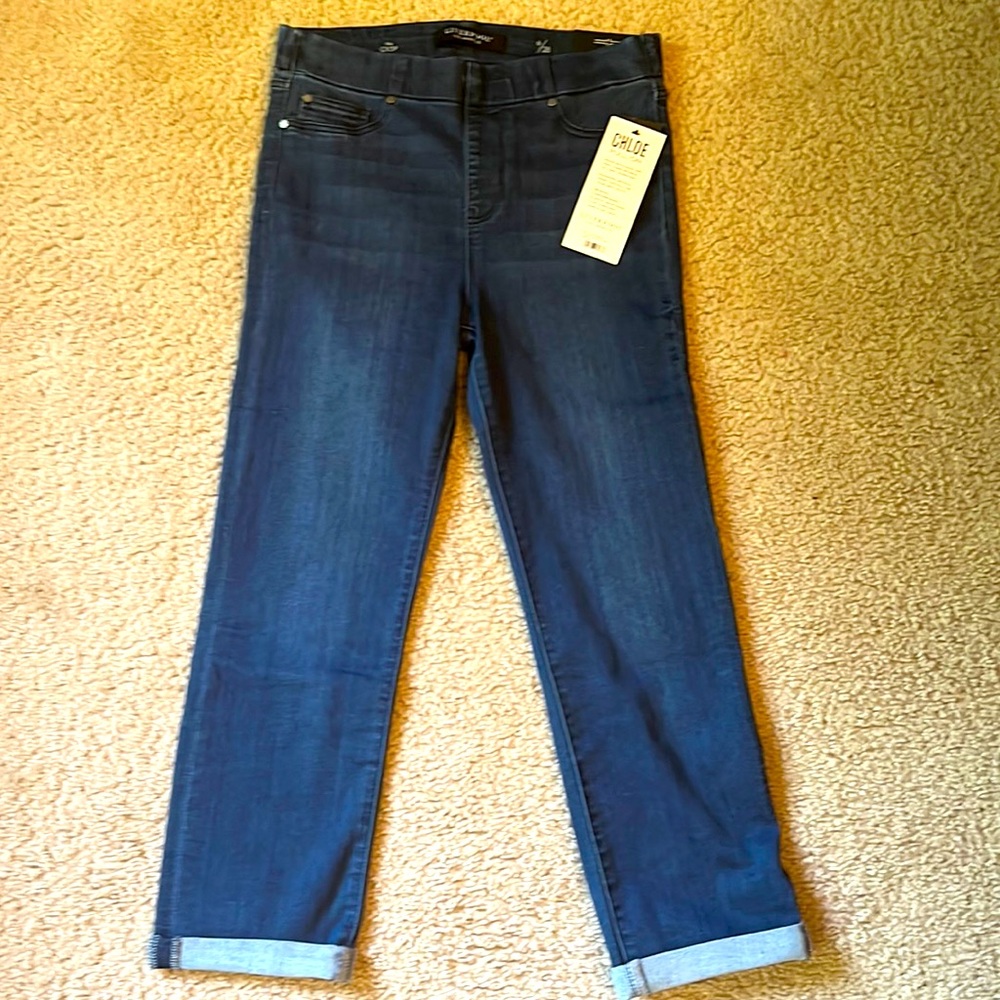 NWT cropped denim skinny pants